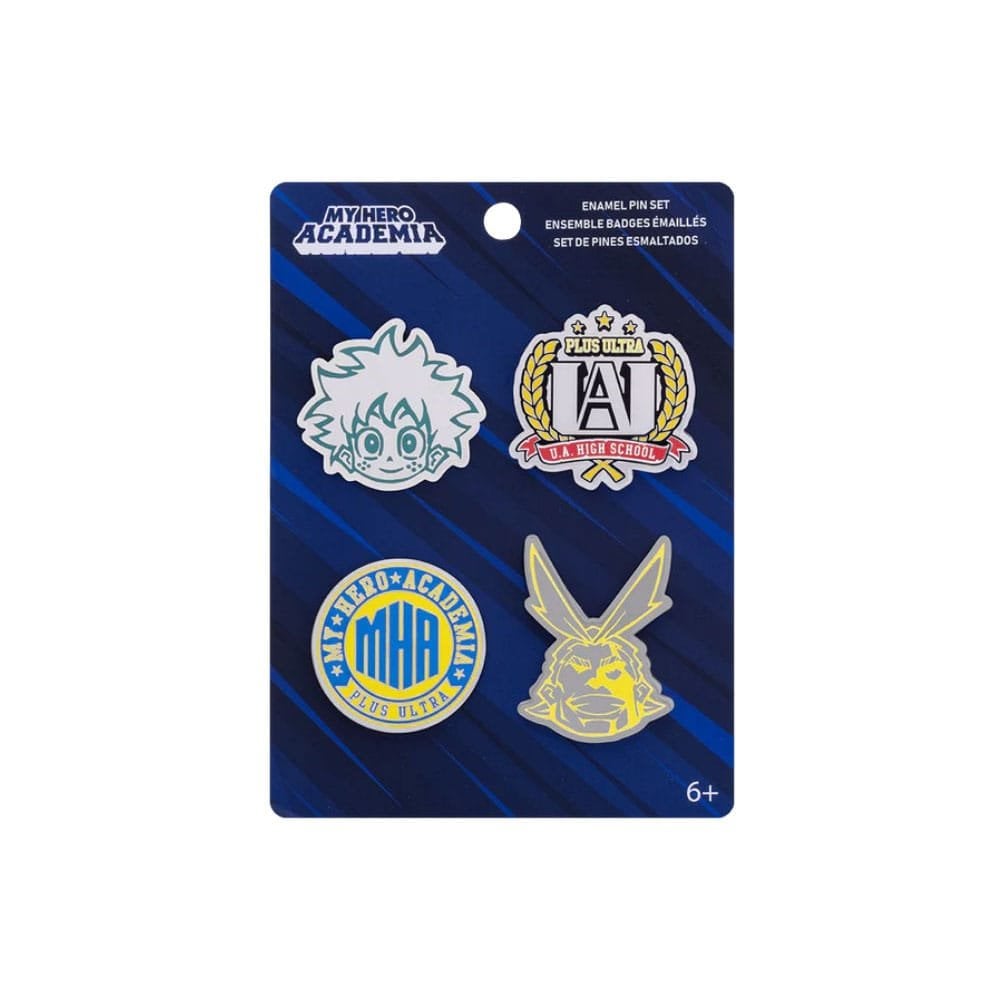 My Hero Academia Enamel Pin Set