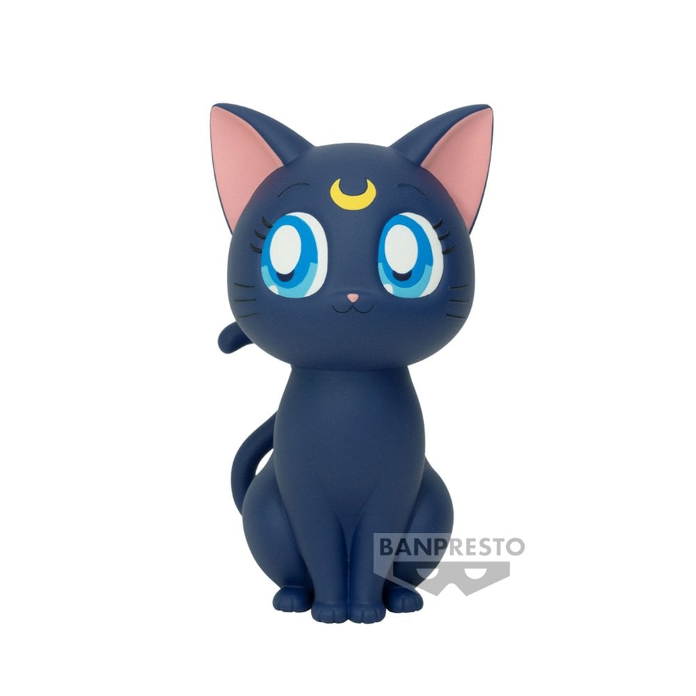 Sailor Moon Pretty Guardian Luna Sofvimates Statue