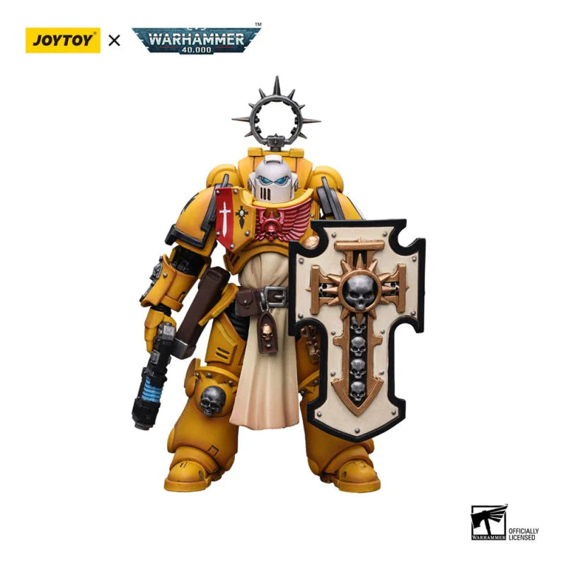 Warhammer 40K Primaris Space Marines Imperial Fists Bladeguard Veteran 1/18 Scale Figure