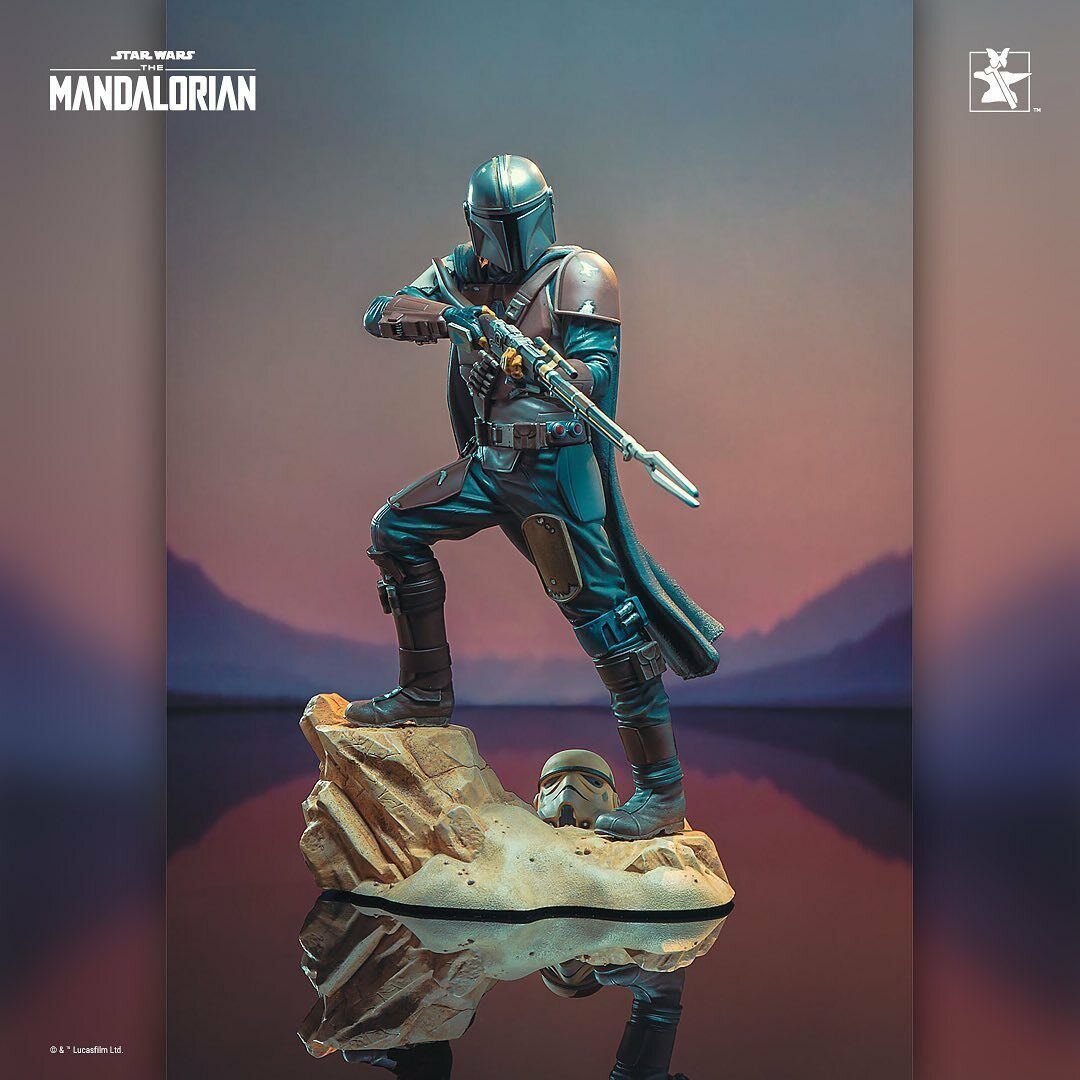 Star Wars Premier Collection The Mandalorian Mk 1. Statue