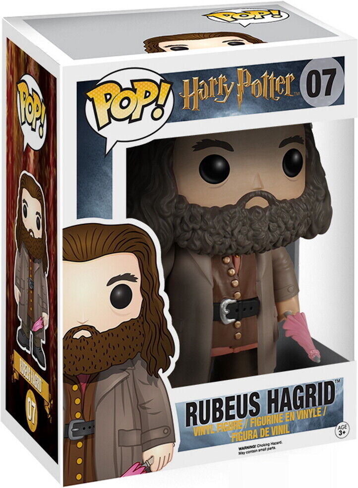 Harry Potter Rubeus Hagrid (With Umbrella) Jumbo 6" Funko Pop! Vinyl Figure #07