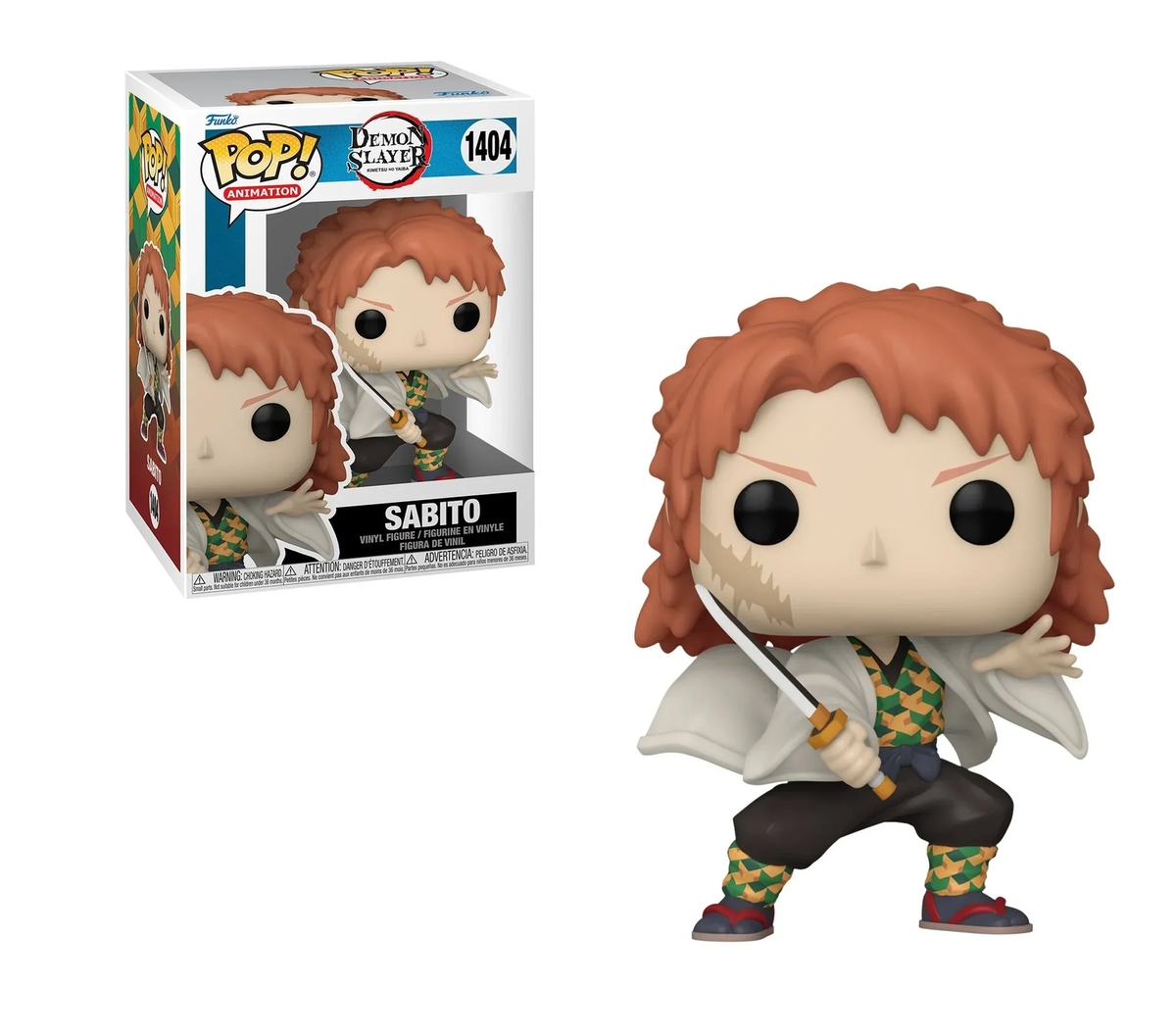 Demon Slayer Sabito (No Mask) Funko Pop! Vinyl Figure #1404