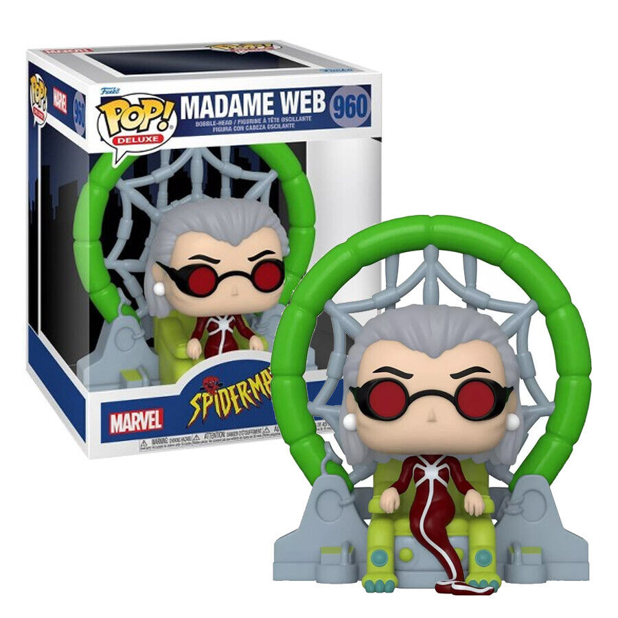 Marvel Spider-Man (1994 Animated Series) Madame Web Funko Pop! Deluxe Vinyl Figure #960