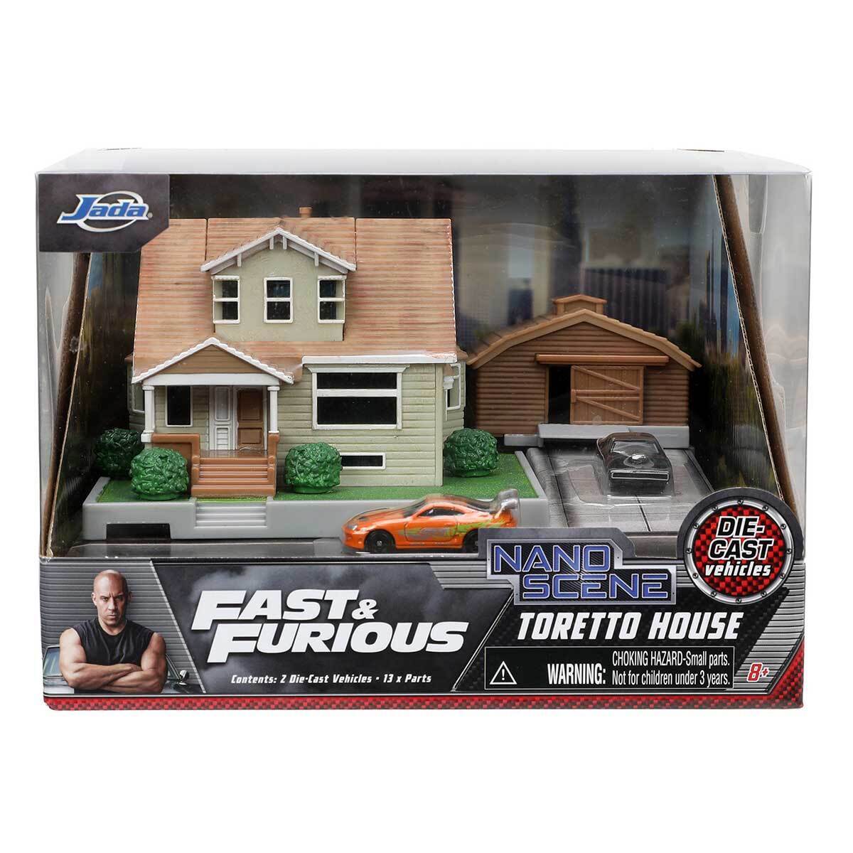 Fast and Furious: Nano Toretto House Diorama Figure