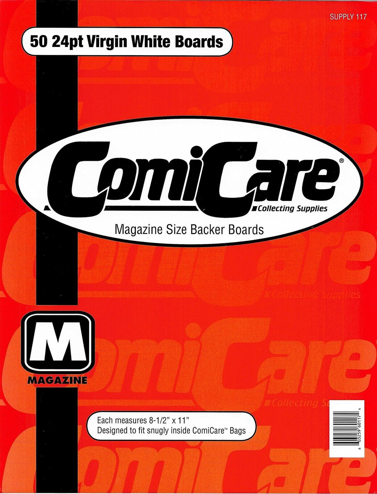 Comicare Magazine Size Backer Boards (50 Pack)