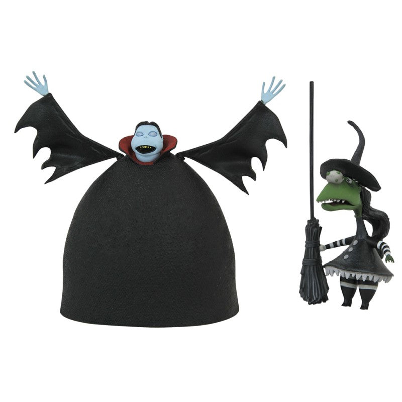 The Nightmare Before Christmas Diamond Select Series 8 Short Witch & Vampire Action Figure