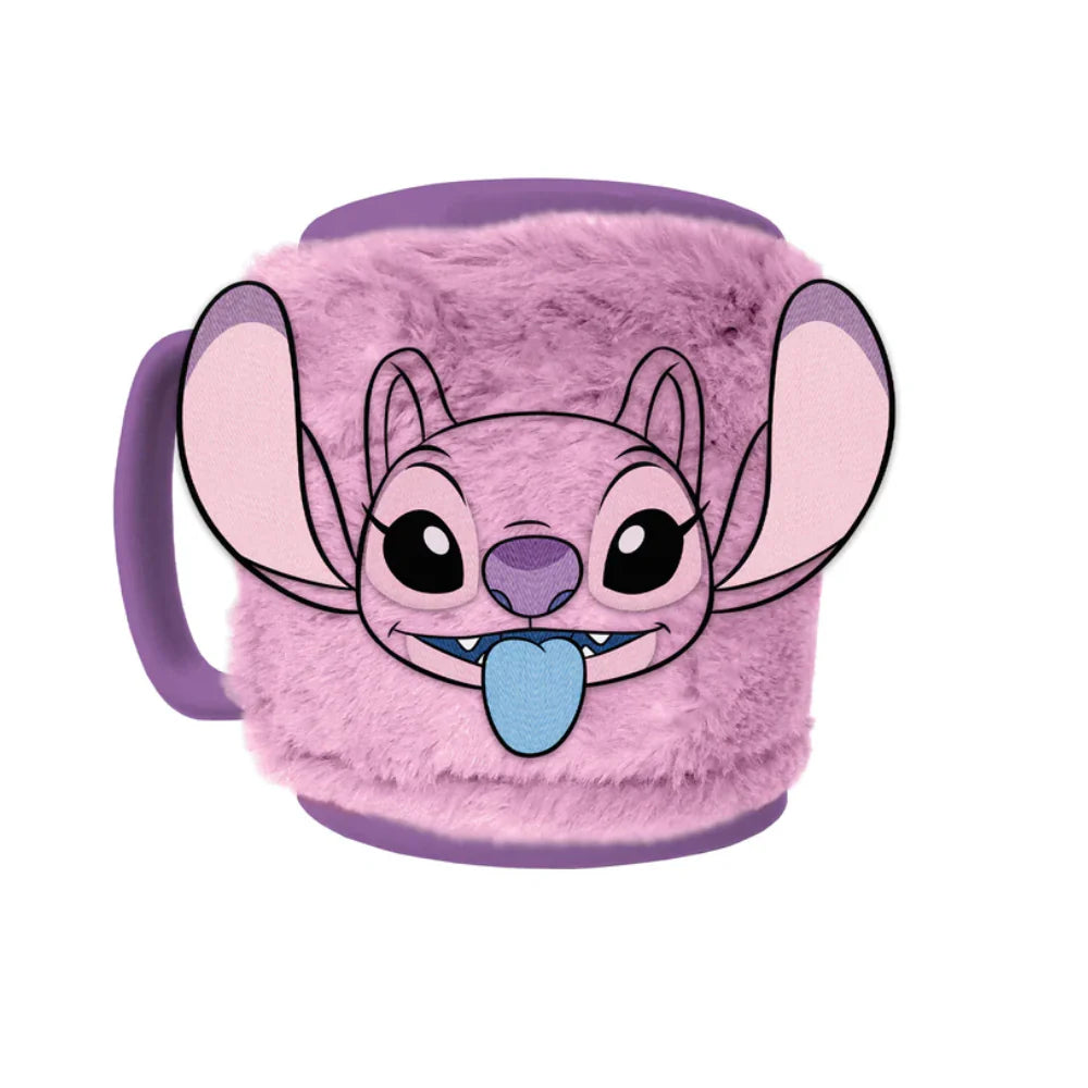 Disney - Lilo and Stitch - Angel Fuzzy Mug (With Removable Covering)