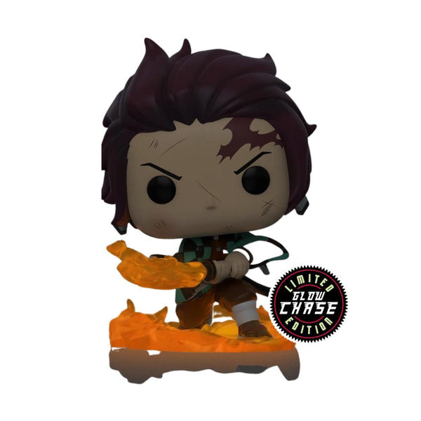 Demon Slayer Tanjiro Kamado (Hinokami Kagura Dance) (Glow in the Dark) (Chase) Funko Pop! Vinyl Figure #874