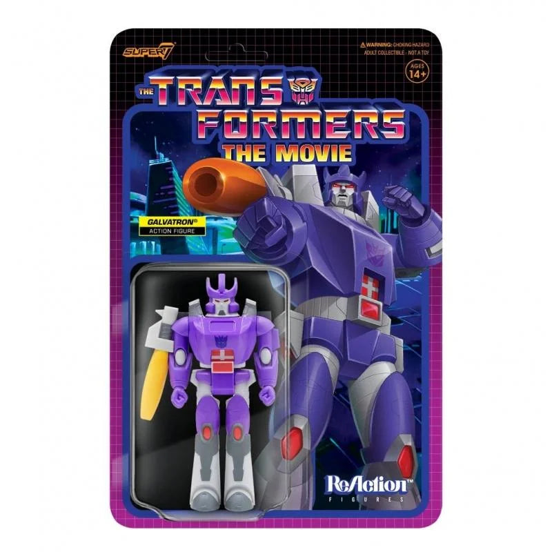 Transformers The Movie: Galvatron: 3 3/4 Inch ReAction Figure