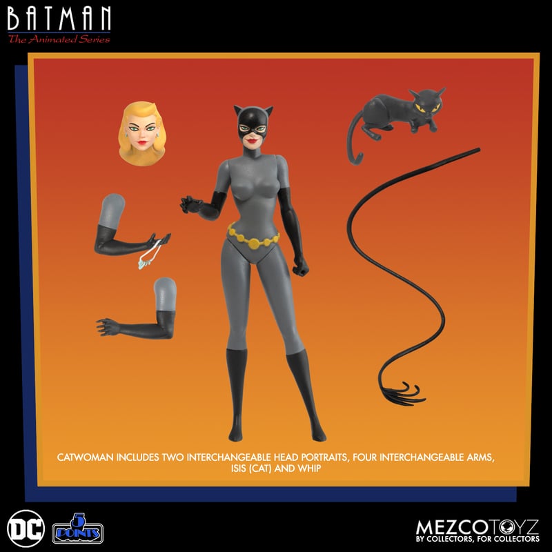 DC Comics Batman Animated Series Catwoman 5 point Action Figure