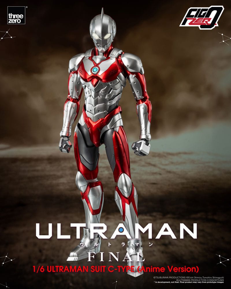 Ultraman FigZero Ultraman Suit C-Type (Anime Version) 31 cm 1/6 Action Figure