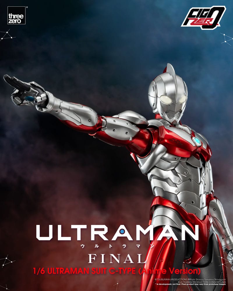 Ultraman FigZero Ultraman Suit C-Type (Anime Version) 31 cm 1/6 Action Figure