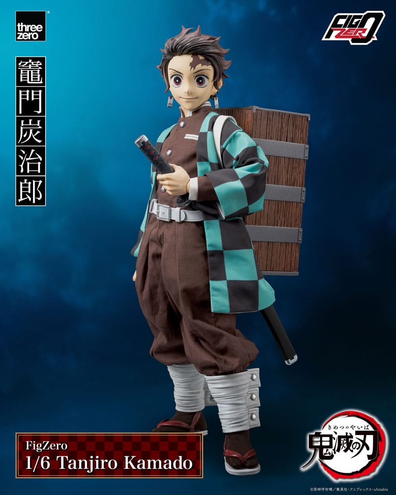 Demon Slayer: Kimetsu no Yaiba FigZero Tanjiro Kamado 27 cm 1/6 Action Figure