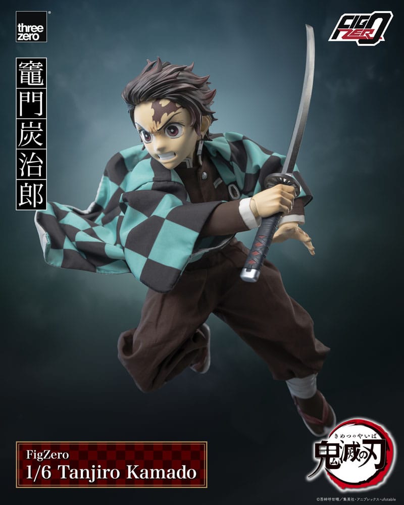 Demon Slayer: Kimetsu no Yaiba FigZero Tanjiro Kamado 27 cm 1/6 Action Figure