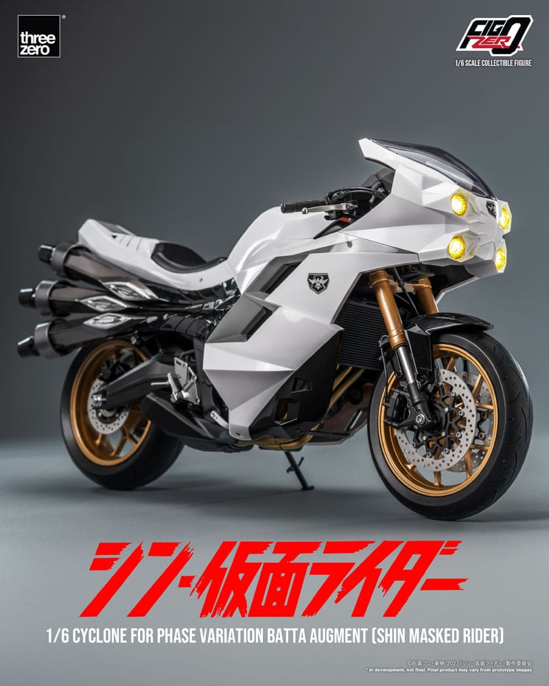 Kamen Rider FigZero Cyclone for Phase Variation Batta Augment (Shin Masked Rider) 35 cm 1/6 Vehicle Action Figure