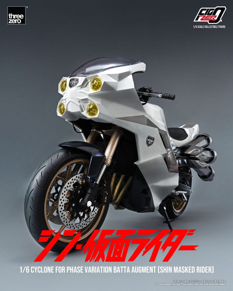 Kamen Rider FigZero Cyclone for Phase Variation Batta Augment (Shin Masked Rider) 35 cm 1/6 Vehicle Action Figure