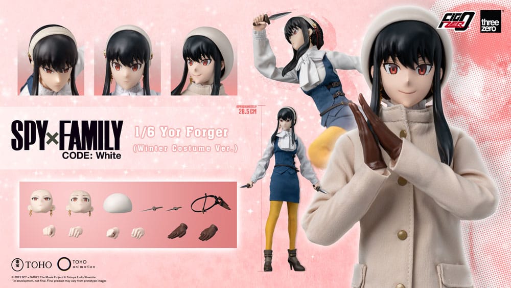 Spy x Family FigZero Yor Forger (Winter Costume Ver.) 31 cm 1/6 Action Figure