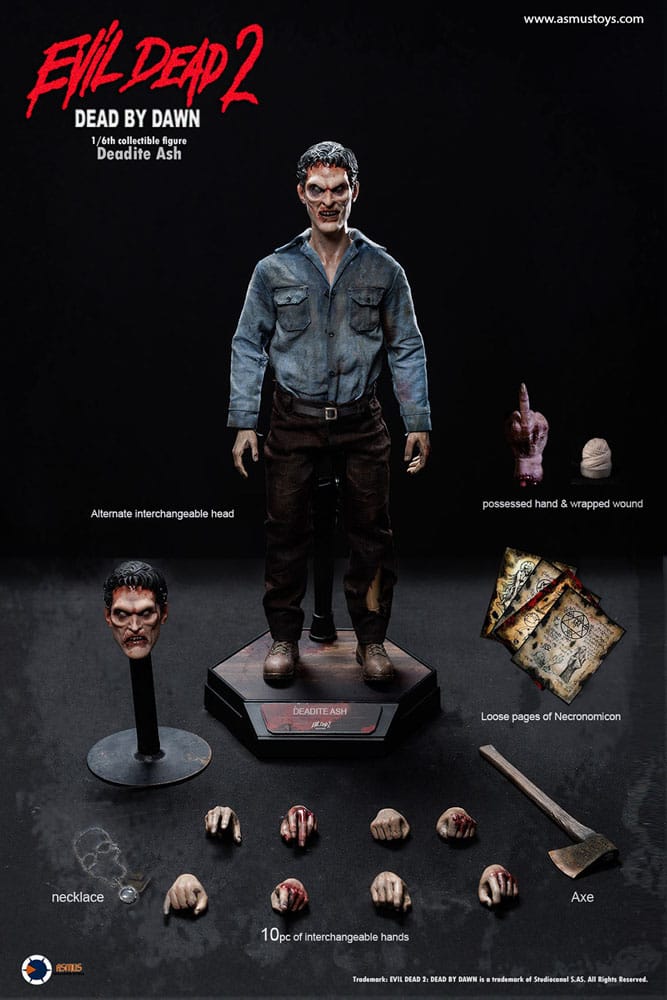 The Evil Dead II Deadite Ash 31 cm 1/6 Action Figure