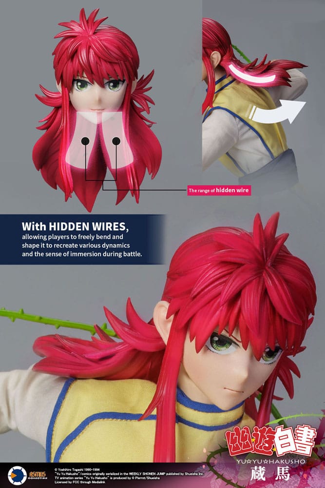 Yu Yu Hakusho Kurama 30 cm 1/6 Action Figure