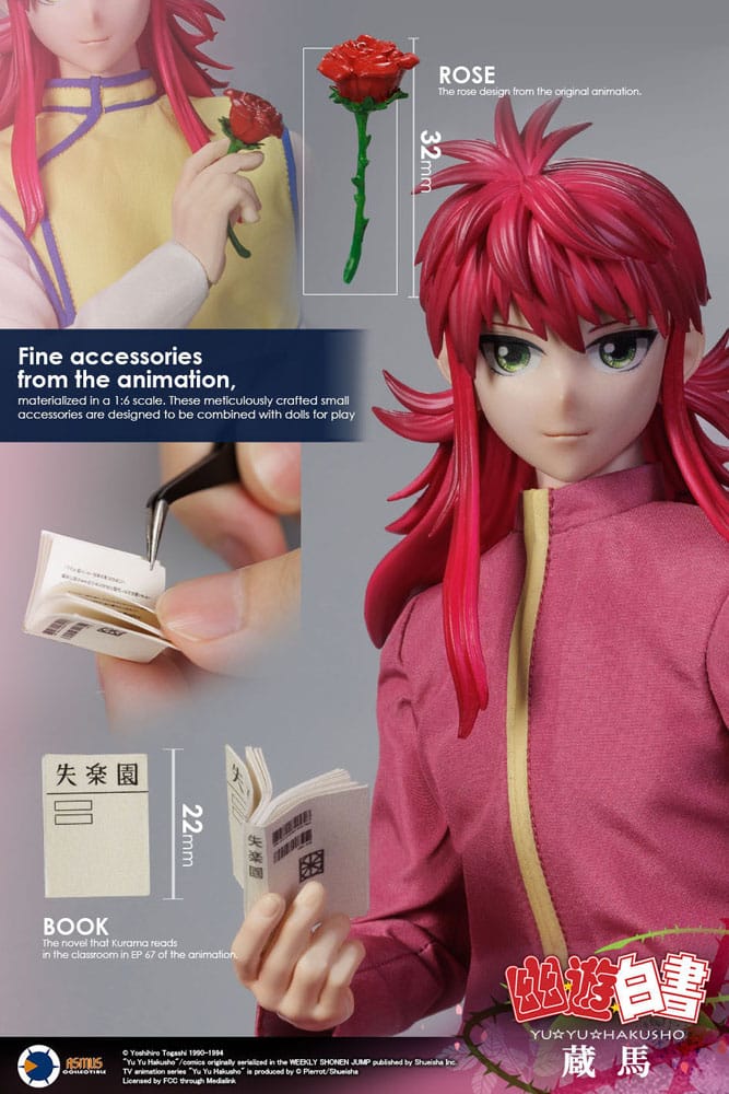 Yu Yu Hakusho Kurama 30 cm 1/6 Action Figure