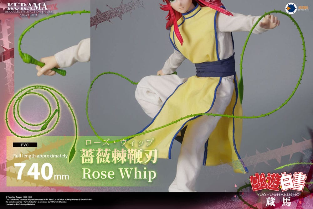 Yu Yu Hakusho Kurama 30 cm 1/6 Action Figure