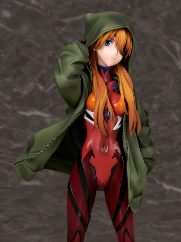 Shin Evangelion Movie Shikinami Asuka Langley Hoodie Ver. 23 cm 1/7 PVC Statue