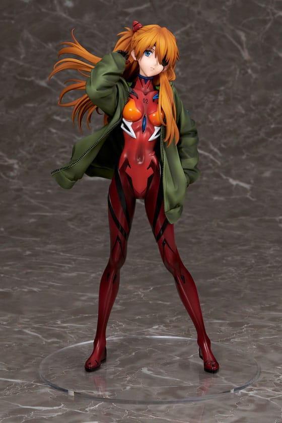 Shin Evangelion Movie Shikinami Asuka Langley Hoodie Ver. 23 cm 1/7 PVC Statue