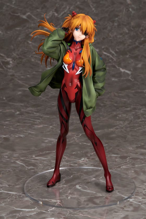 Shin Evangelion Movie Shikinami Asuka Langley Hoodie Ver. 23 cm 1/7 PVC Statue