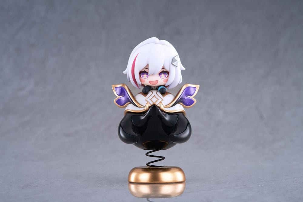 Honkai: Star Rail Hu Tao Chibi Topaz & Numby Chibi Chara Yurayura Stand 10 cm PVC Statue