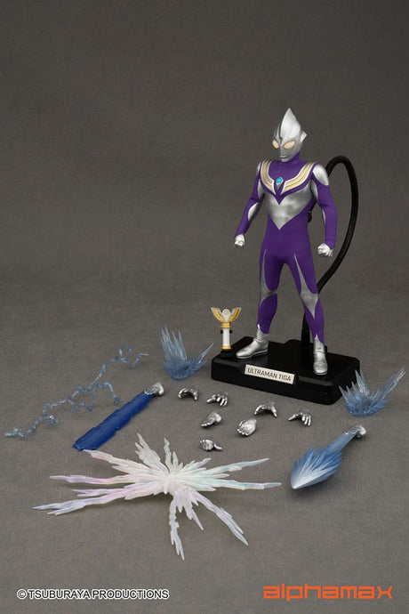 Ultraman Light-Up Tiga Sky Type 16 cm Action Figure