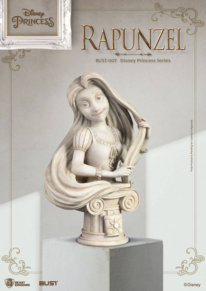 Disney Rapunzel 15cm Princess Series PVC Bust