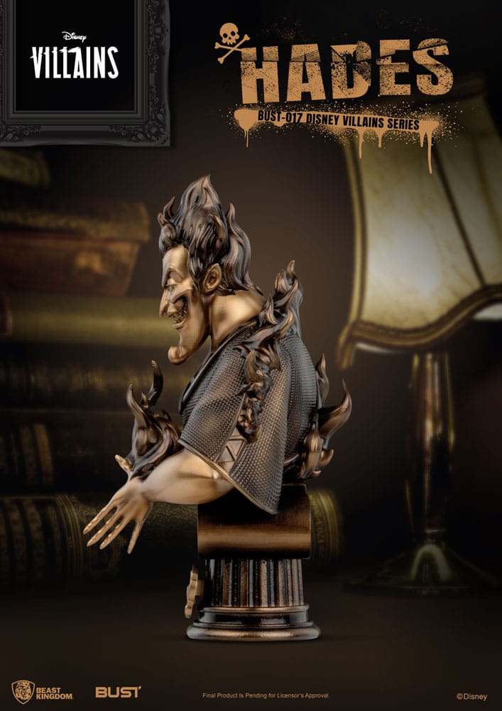 Disney Villains Series Hades 16 cm PVC Bust