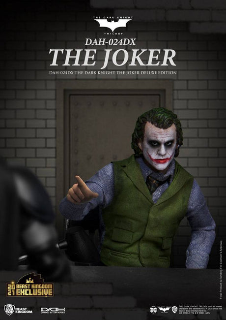 Batman The Dark Knight The Joker Deluxe Version 21 cm 1/9 Dynamic 8ction Heroes Action Figure