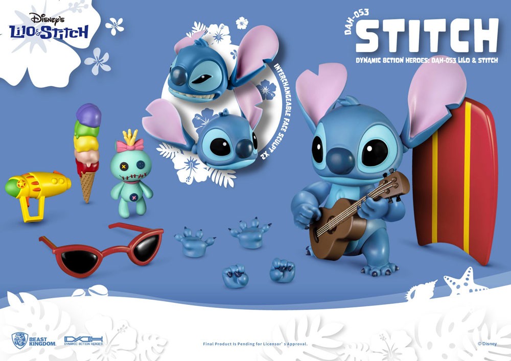 Lilo & Stitch: Stitch 18 cm 1/9 Dynamic 8ction Heroes Action Figure