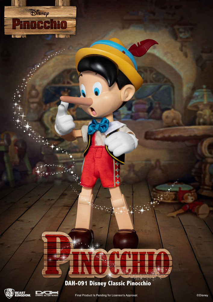 Disney Classic Dynamic Action Heroes Pinocchio 18 cm 1/9 Action Figure