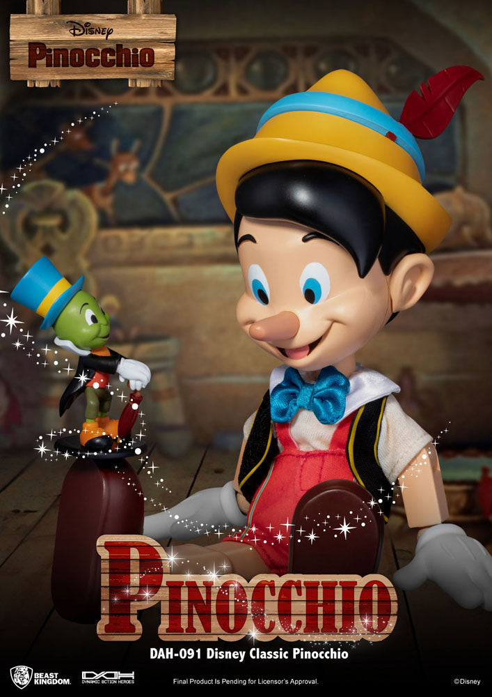 Disney Classic Dynamic Action Heroes Pinocchio 18 cm 1/9 Action Figure