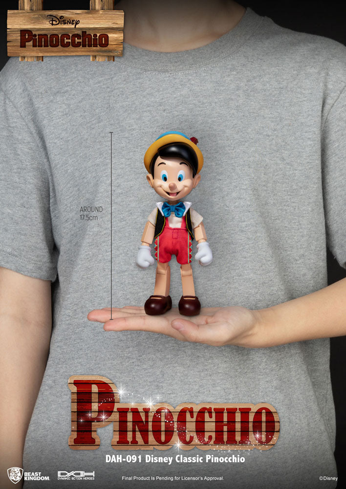 Disney Classic Dynamic Action Heroes Pinocchio 18 cm 1/9 Action Figure