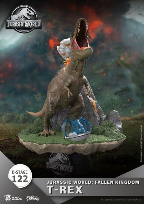 Jurassic World Fallen Kingdom D-Stage T-Rex 13 cm Reproduction PVC Diorama