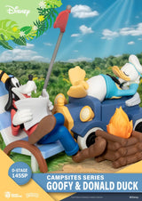 Disney D-Stage Campsite Series Goofy & Donald Duck Special Edition 10 cm PVC Diorama
