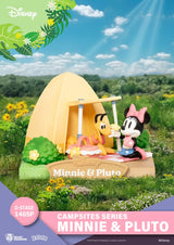 Disney D-Stage Campsite Series Minnie & Pluto Special Edition 10 cm PVC Diorama