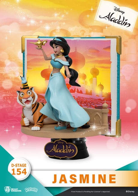 Aladdin Book Series D-Stage Jasmine 15 cm PVC Diorama