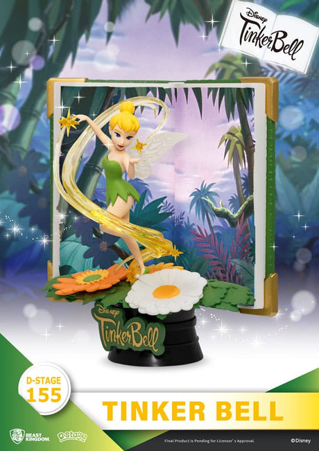 Peter Pan Book Series D-Stage Tinker Bell 15 cm PVC Diorama