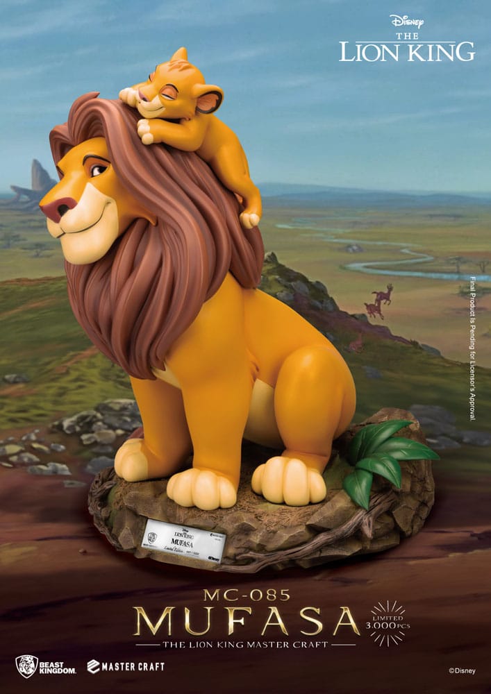 Disney The Lion King Mufasa 36 cm Master Craft Statue