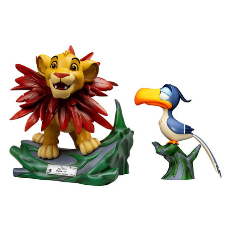 Disney The Lion King Little Simba & Zazu 31 cm Master Craft Statues 2-Pack