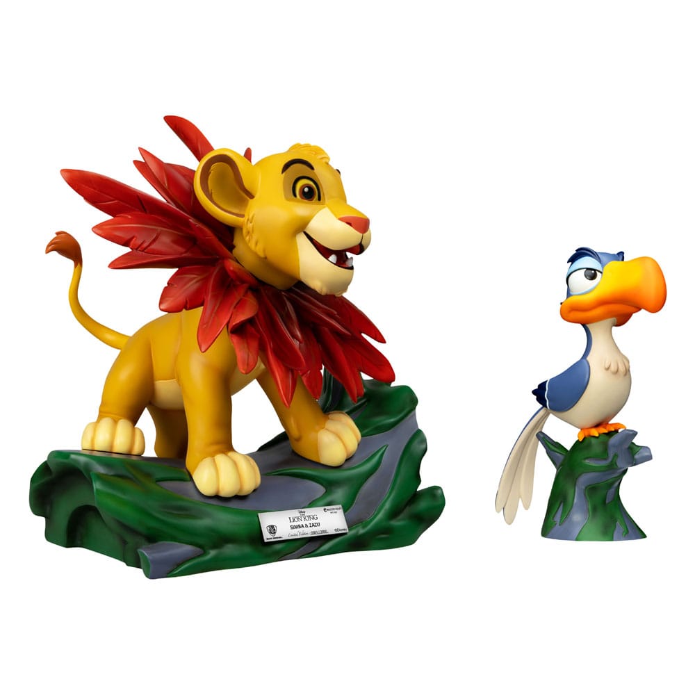 Disney The Lion King Little Simba & Zazu 31 cm Master Craft Statues 2-Pack