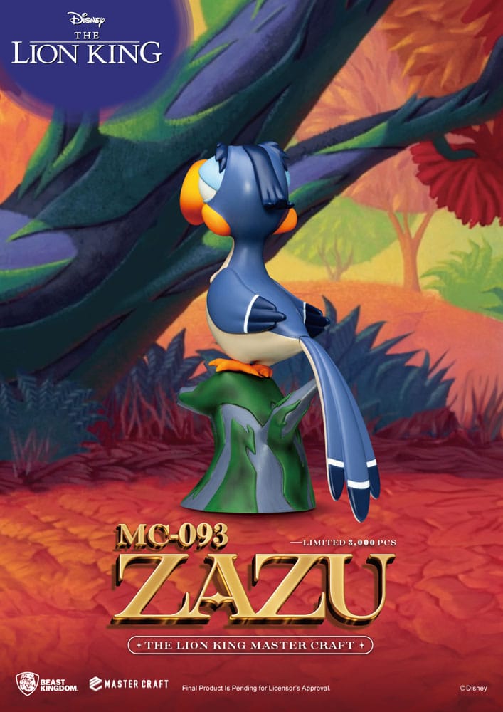 Disney The Lion King Zazu 20 cm Master Craft Statue