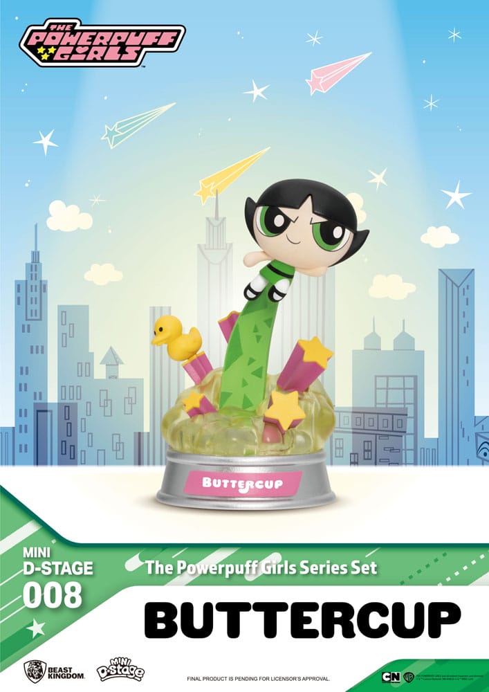 The Powerpuff Girls The Powerpuff Girls Series Set 12cm Mini Diorama Stage Statues