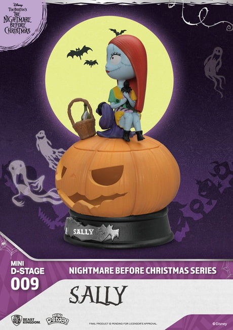 The Nightmare Before Christmas Sally 10 cm Mini Diorama Stage PVC Figure