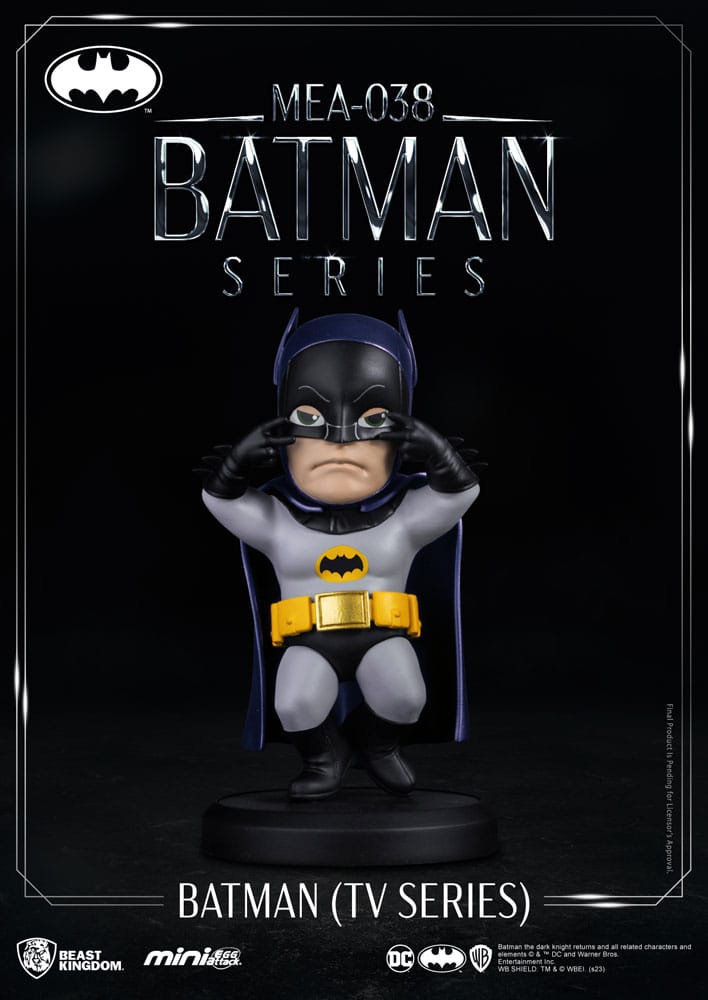 DC Comics Batman (1966 TV Series) 8 cm Mini Egg Attack Figure