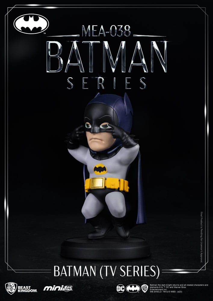 DC Comics Batman (1966 TV Series) 8 cm Mini Egg Attack Figure